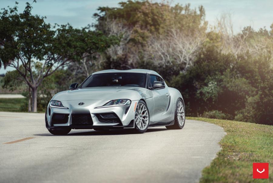  Toyota GR Supra on Vossen Wheels (HF-2) (A90) 2019 года  (фото 1 из 12)